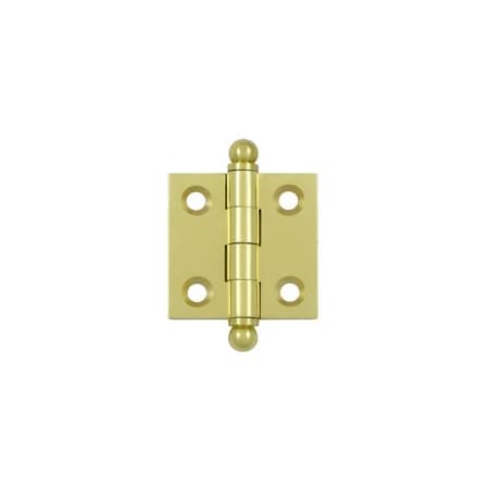 CH1515U3 Cabinet Hinges W/ Ball Tips Polished Brass, 10PK